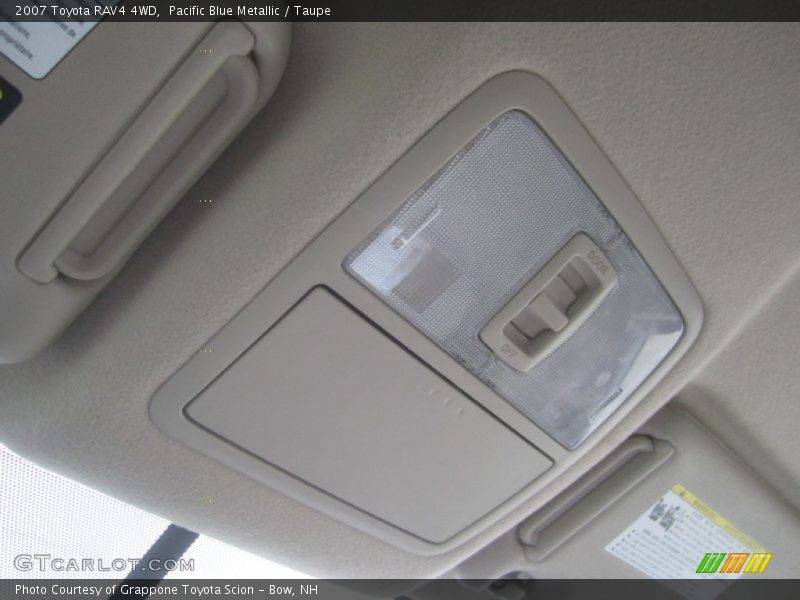 Pacific Blue Metallic / Taupe 2007 Toyota RAV4 4WD