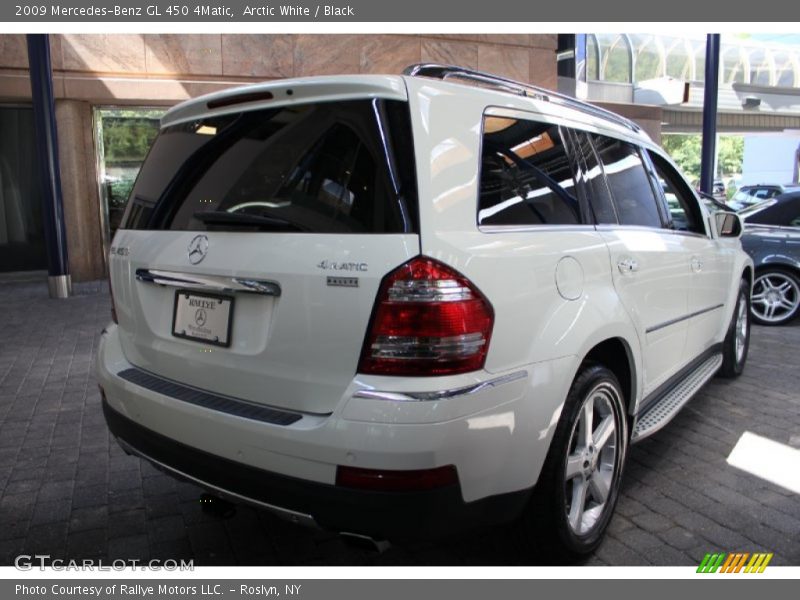 Arctic White / Black 2009 Mercedes-Benz GL 450 4Matic