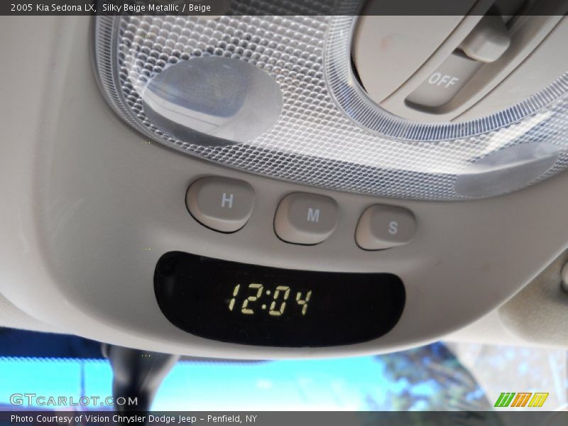 Silky Beige Metallic / Beige 2005 Kia Sedona LX