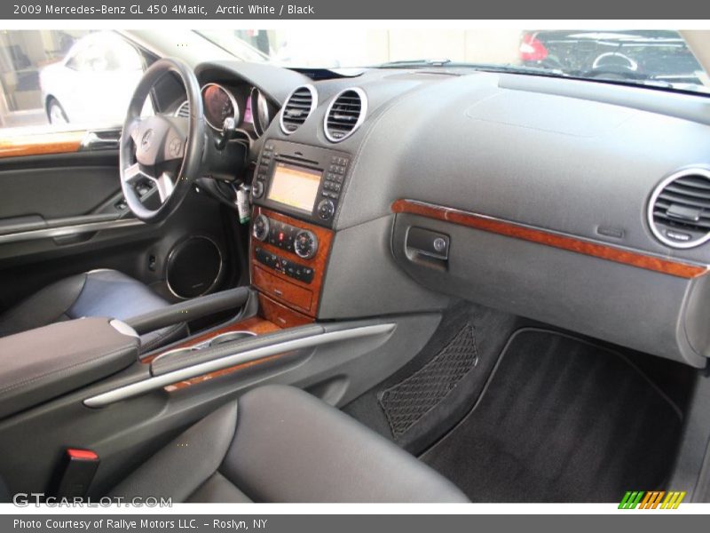 Arctic White / Black 2009 Mercedes-Benz GL 450 4Matic