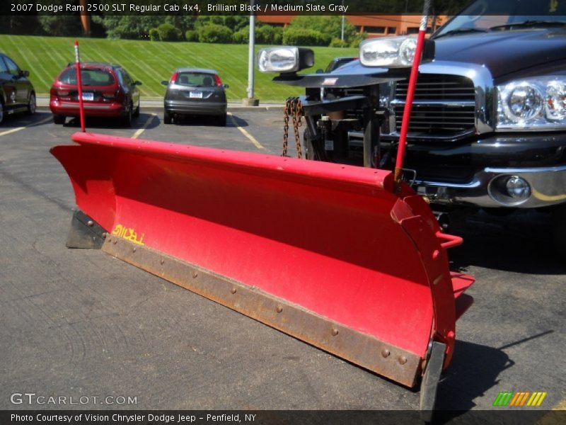 Brilliant Black / Medium Slate Gray 2007 Dodge Ram 2500 SLT Regular Cab 4x4