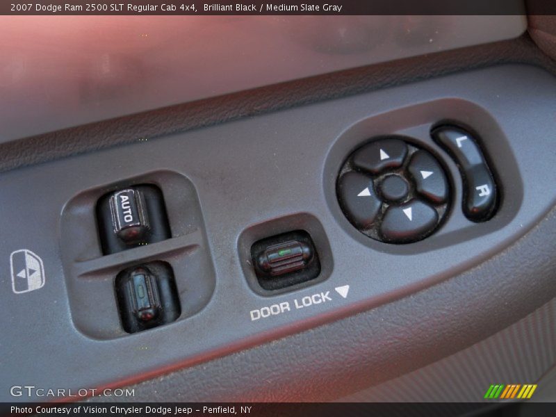 Brilliant Black / Medium Slate Gray 2007 Dodge Ram 2500 SLT Regular Cab 4x4