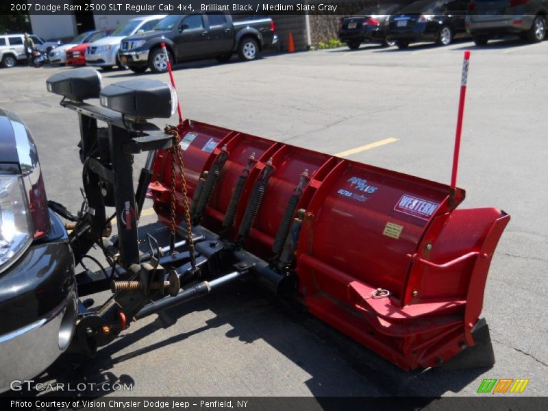 Brilliant Black / Medium Slate Gray 2007 Dodge Ram 2500 SLT Regular Cab 4x4