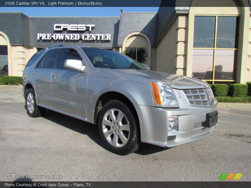 Light Platinum / Ebony/Ebony 2008 Cadillac SRX V6