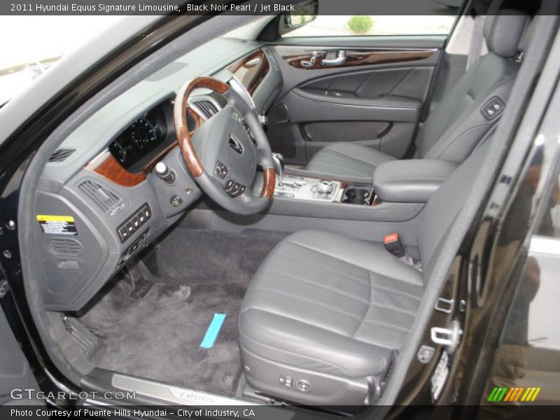  2011 Equus Signature Limousine Jet Black Interior