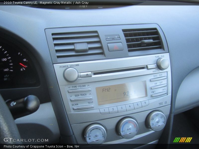 Magnetic Gray Metallic / Ash Gray 2010 Toyota Camry LE