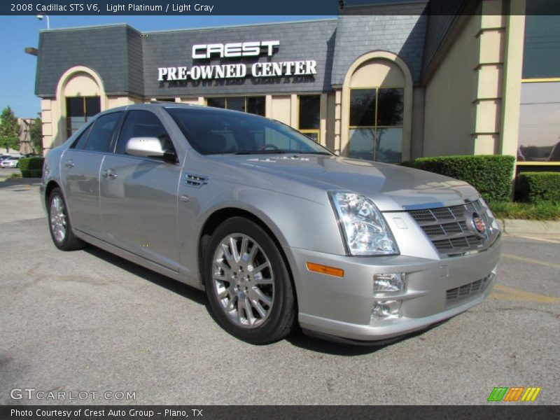 Light Platinum / Light Gray 2008 Cadillac STS V6