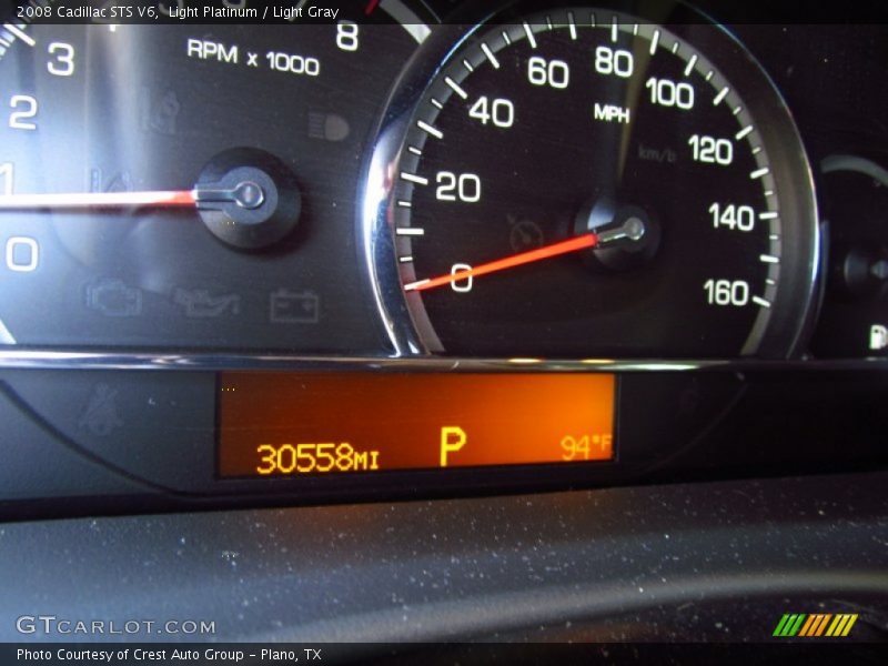 Light Platinum / Light Gray 2008 Cadillac STS V6