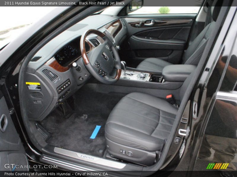  2011 Equus Signature Limousine Jet Black Interior