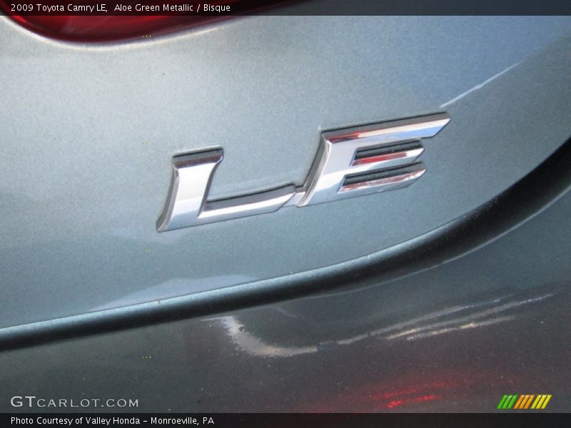 Aloe Green Metallic / Bisque 2009 Toyota Camry LE