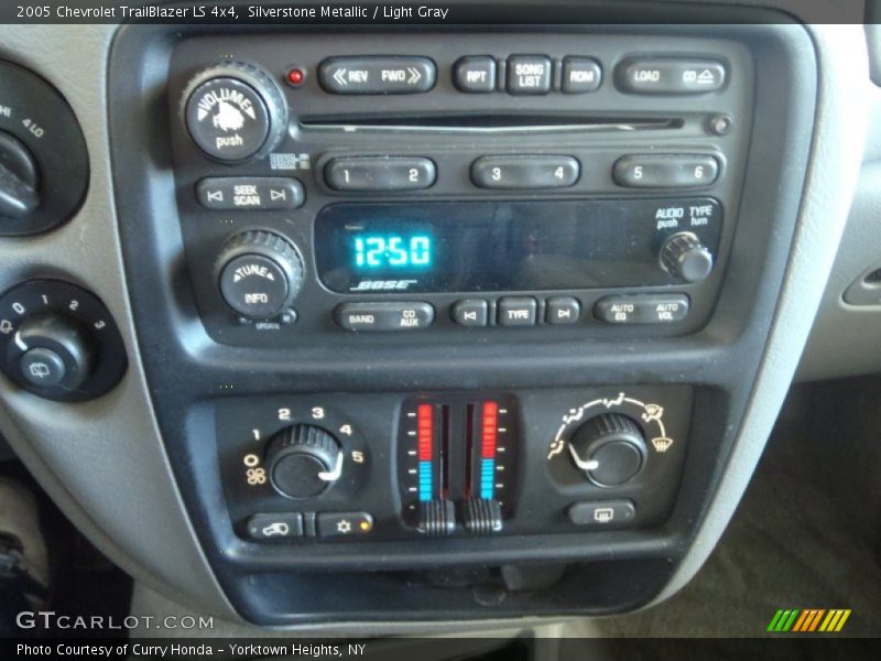 Silverstone Metallic / Light Gray 2005 Chevrolet TrailBlazer LS 4x4