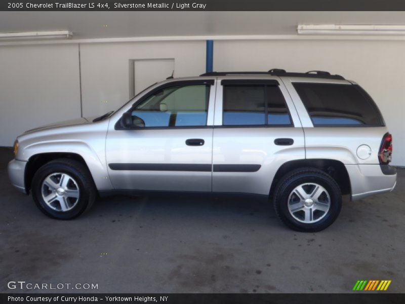 Silverstone Metallic / Light Gray 2005 Chevrolet TrailBlazer LS 4x4