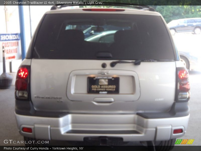 Silverstone Metallic / Light Gray 2005 Chevrolet TrailBlazer LS 4x4