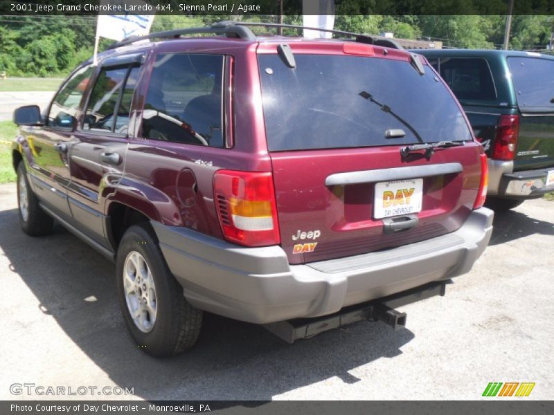 Sienna Pearl / Agate 2001 Jeep Grand Cherokee Laredo 4x4