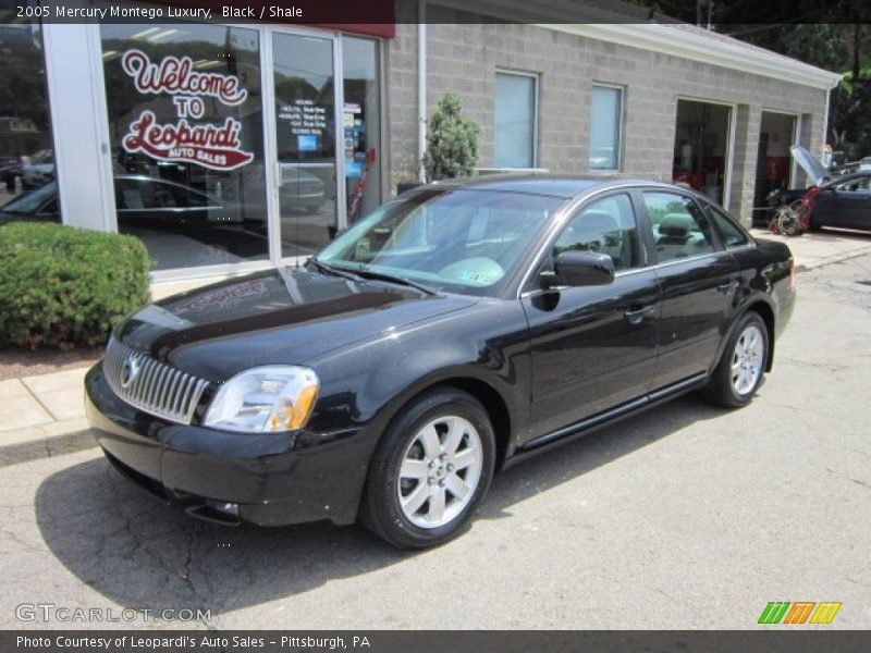 Black / Shale 2005 Mercury Montego Luxury