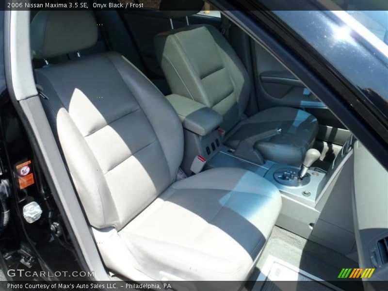 Onyx Black / Frost 2006 Nissan Maxima 3.5 SE