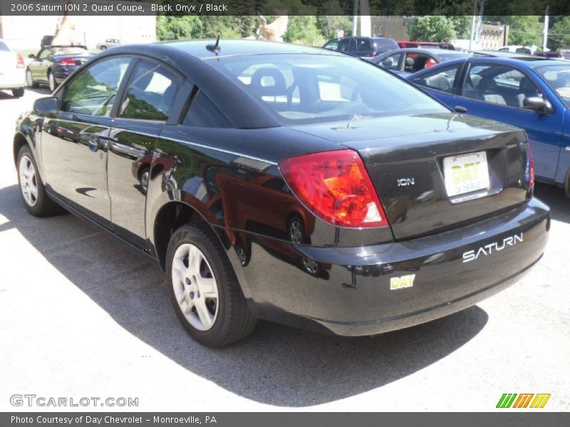 Black Onyx / Black 2006 Saturn ION 2 Quad Coupe