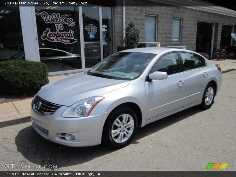 Radiant Silver / Frost 2010 Nissan Altima 2.5 S