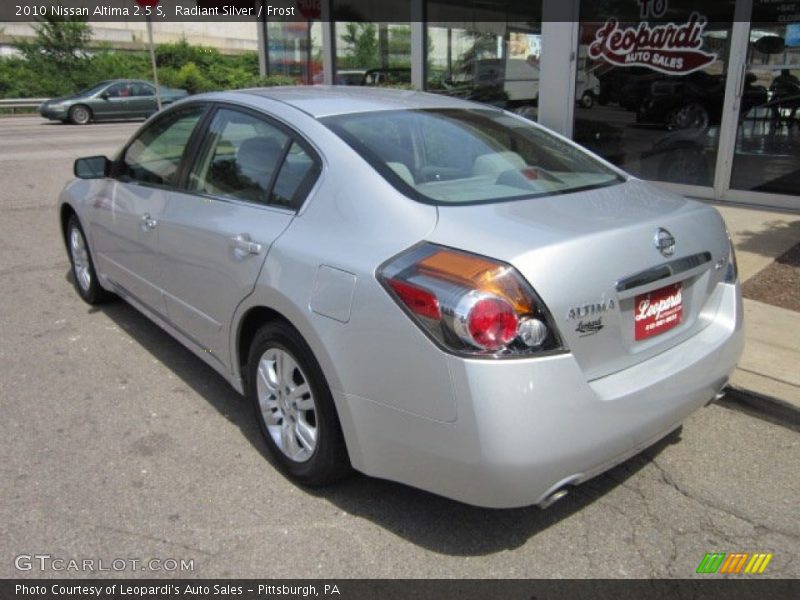 Radiant Silver / Frost 2010 Nissan Altima 2.5 S