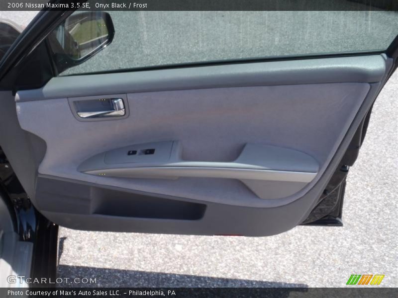 Onyx Black / Frost 2006 Nissan Maxima 3.5 SE
