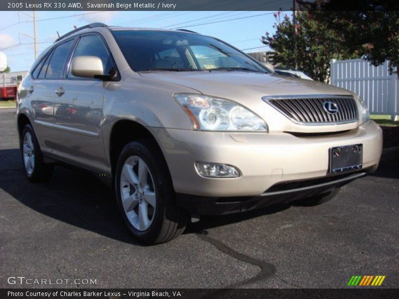 Savannah Beige Metallic / Ivory 2005 Lexus RX 330 AWD