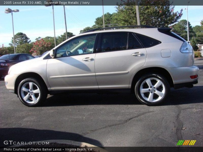 Savannah Beige Metallic / Ivory 2005 Lexus RX 330 AWD