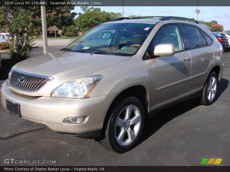 Savannah Beige Metallic / Ivory 2005 Lexus RX 330 AWD