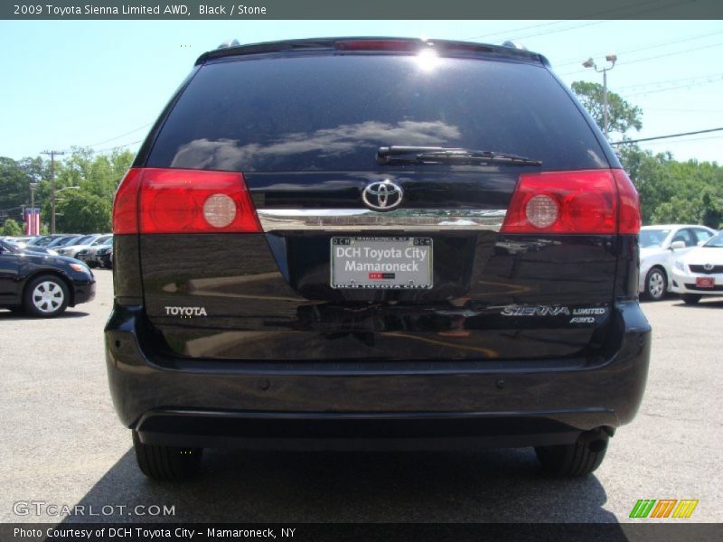 Black / Stone 2009 Toyota Sienna Limited AWD