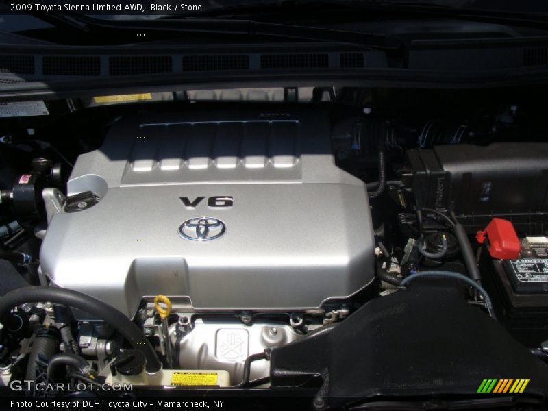 Black / Stone 2009 Toyota Sienna Limited AWD
