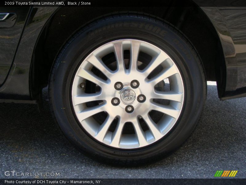 Black / Stone 2009 Toyota Sienna Limited AWD