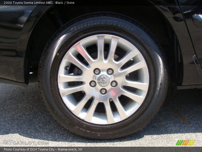 Black / Stone 2009 Toyota Sienna Limited AWD