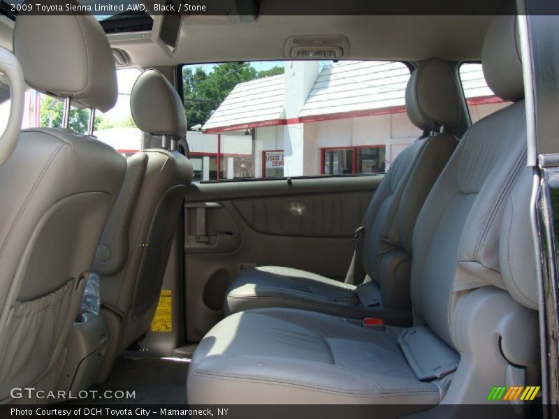 Black / Stone 2009 Toyota Sienna Limited AWD