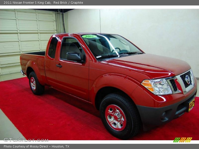 Red Brick / Graphite 2011 Nissan Frontier S King Cab
