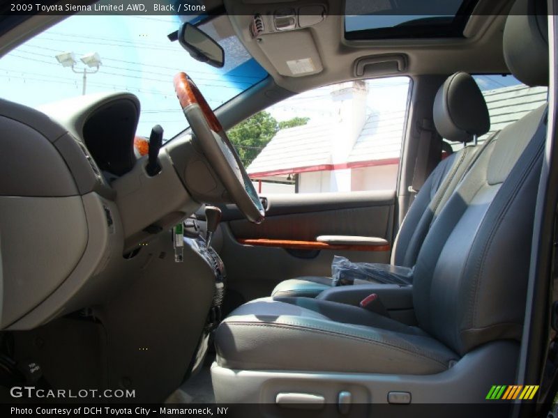 Black / Stone 2009 Toyota Sienna Limited AWD