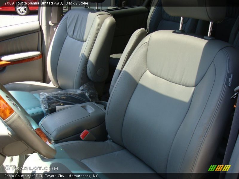 Black / Stone 2009 Toyota Sienna Limited AWD