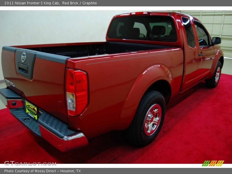 Red Brick / Graphite 2011 Nissan Frontier S King Cab