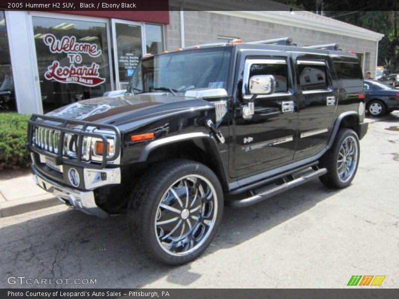 Black / Ebony Black 2005 Hummer H2 SUV