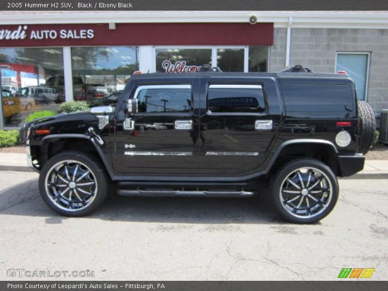 Black / Ebony Black 2005 Hummer H2 SUV