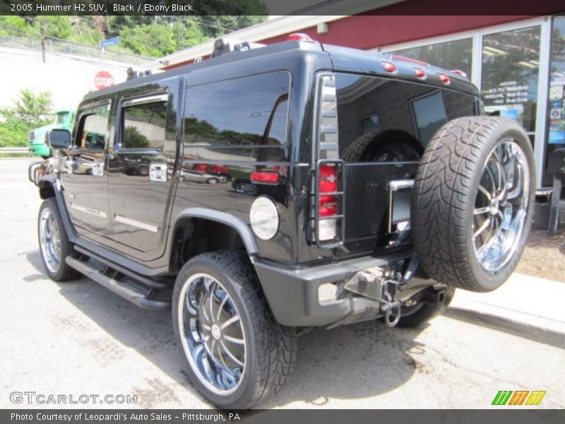 Black / Ebony Black 2005 Hummer H2 SUV