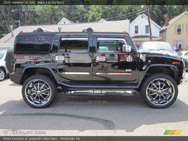 Black / Ebony Black 2005 Hummer H2 SUV