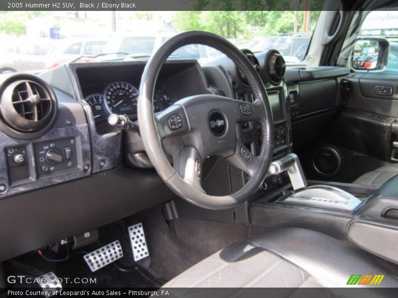 Black / Ebony Black 2005 Hummer H2 SUV