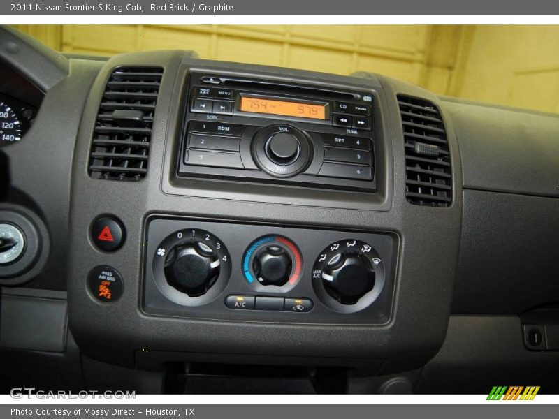Red Brick / Graphite 2011 Nissan Frontier S King Cab