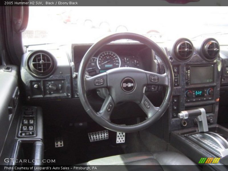 Black / Ebony Black 2005 Hummer H2 SUV