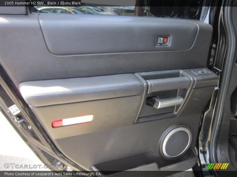 Black / Ebony Black 2005 Hummer H2 SUV