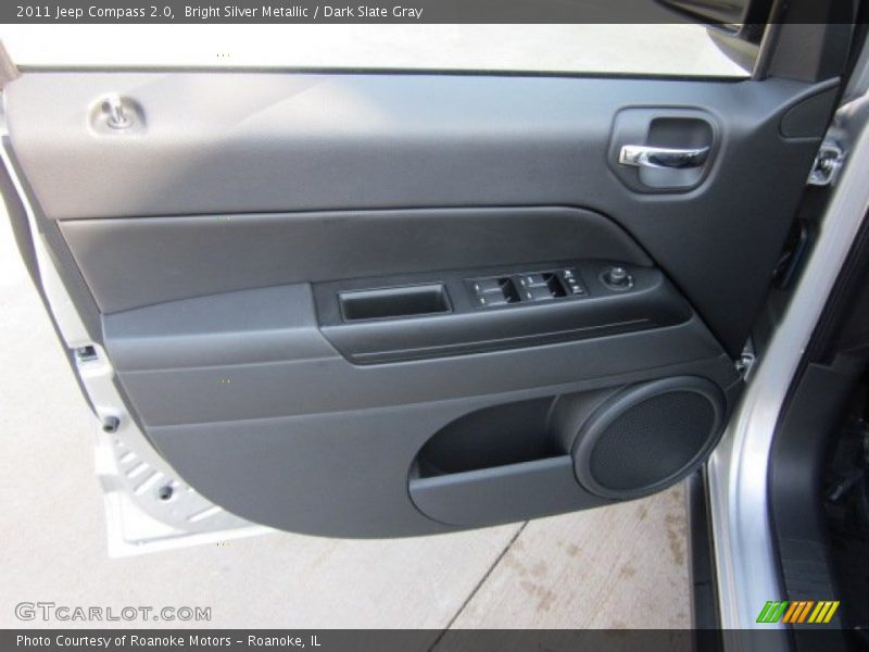 Bright Silver Metallic / Dark Slate Gray 2011 Jeep Compass 2.0