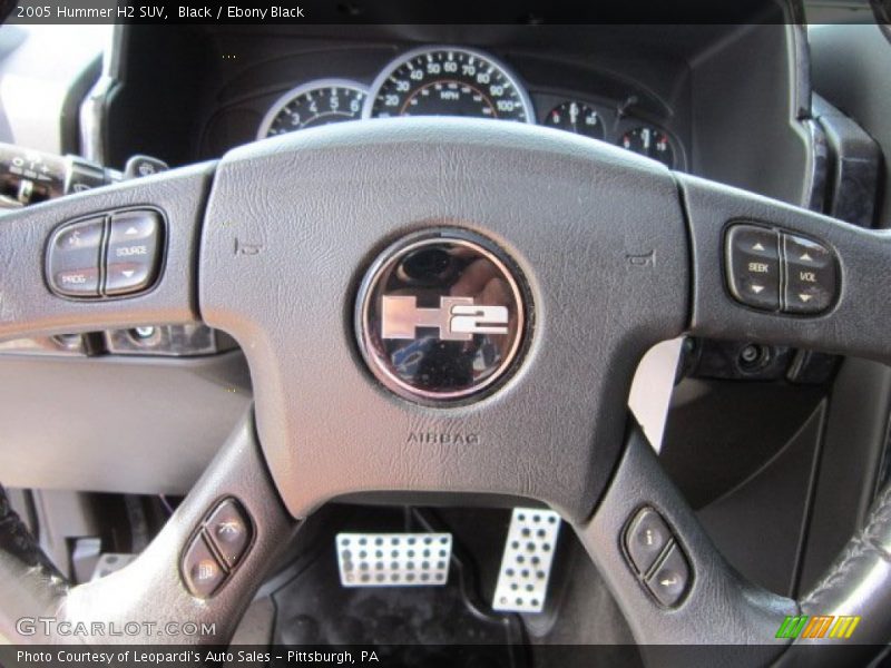 Black / Ebony Black 2005 Hummer H2 SUV