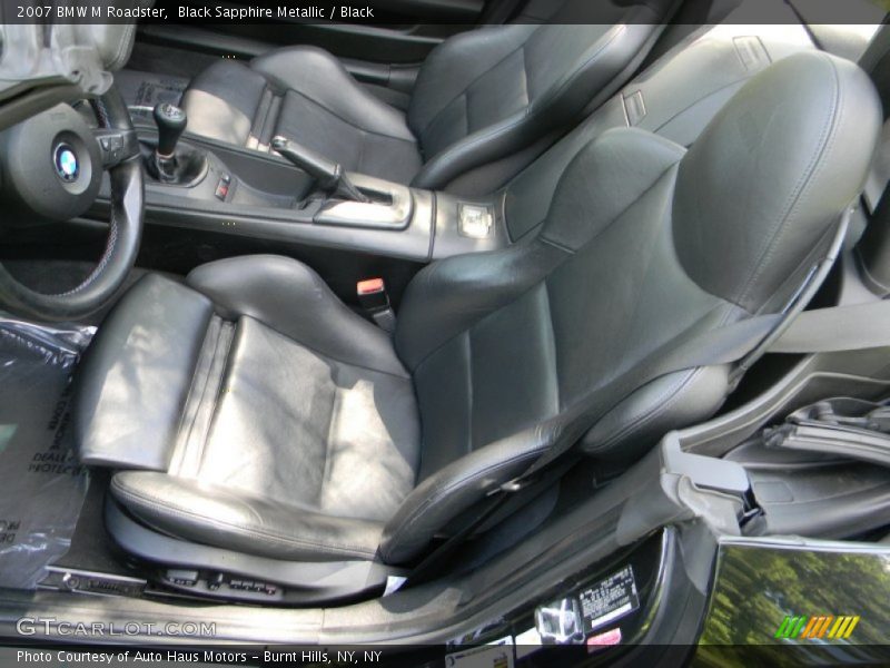  2007 M Roadster Black Interior