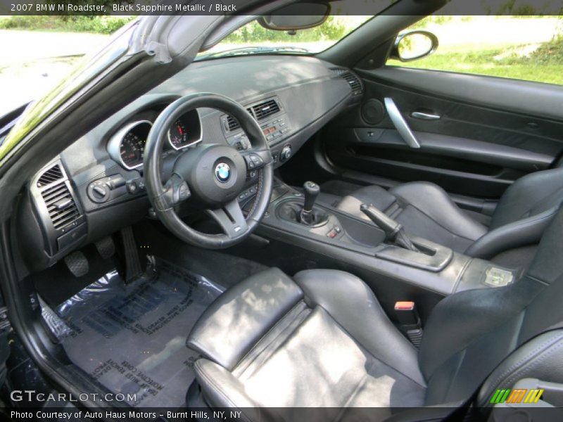 Black Interior - 2007 M Roadster 