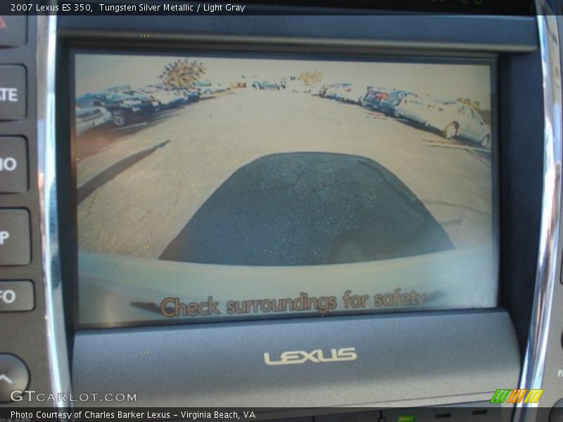 Tungsten Silver Metallic / Light Gray 2007 Lexus ES 350