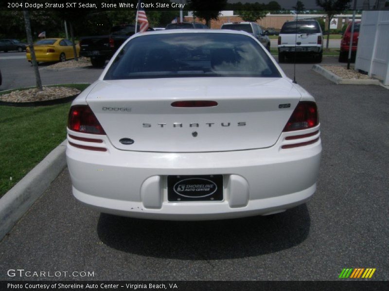 Stone White / Dark Slate Gray 2004 Dodge Stratus SXT Sedan